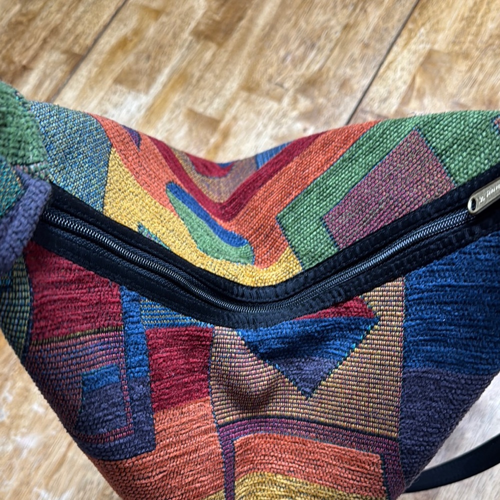 Danny K Multicolor Geometric Backpack - image 3